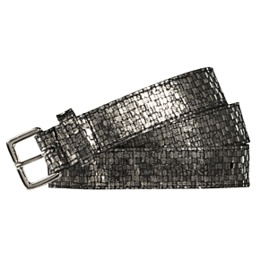 Riem Croco Zilver