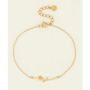 Birthflower armband Juli