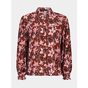 Ydence Blouse Alyssa Pink Flower
