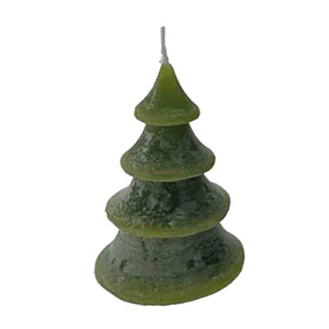 Kaars Kerstboom Layer Middel Groen