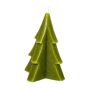 Kaars Kerstboom Groen Middel