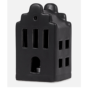 Ceramic Led House Zwart