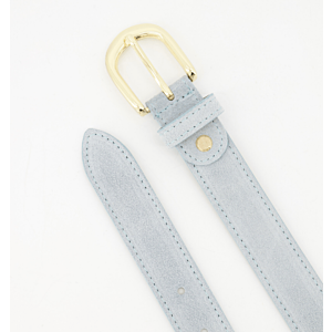 Riem Suede Lichtblauw